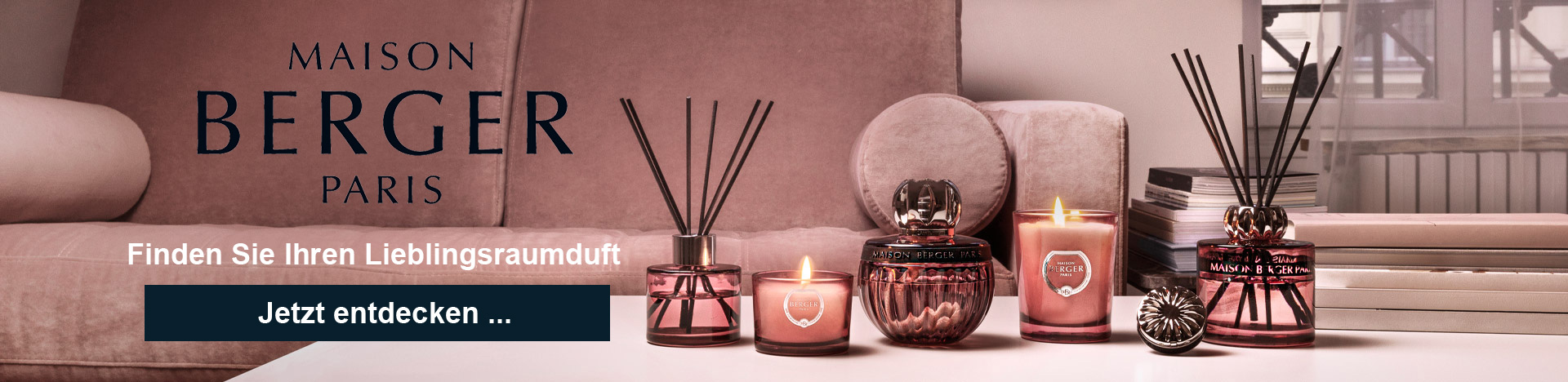 Maison Berger Paris - Finden Sie Ihren Lieblingsduft